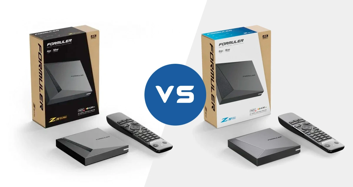 formuler z11 pro max vs z11 pro streaming devices - which one to buy