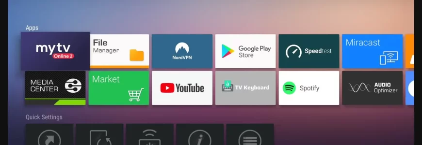 formuler apps and applications - homescreen